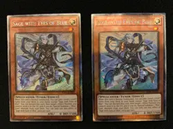 Yu-Gi-Oh! X2 Sage with Eyes of Blue (RA04-EN266) Platinum Secret R 1st Ed NM/M - Image 1