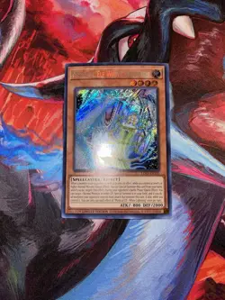Yugioh! Mystical Elf White Lightning LDS3-EN135 Secret Rare Limited Edition NM - Image 1