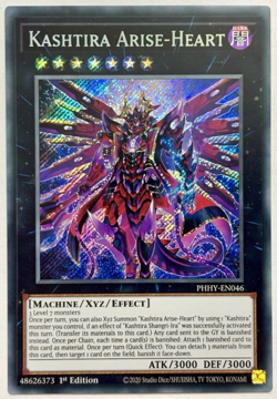 PHHY-EN046 Kashtira Arise-Heart Secret Rare 1st Edition Near Mint YuGiOh Card - Image 1