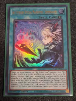 Sky Striker Special Maneuver - Lemnisgate! Ultra Rare DUAD-EN069 Yugioh - Image 1