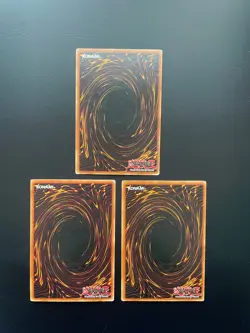 Yugioh Stop Defense SDP-031 1st Edition Common Damaged X3 - Image 2