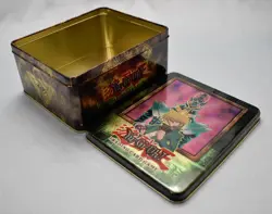 LAST CHANCE! Yu-Gi-Oh! Trading Card Game. Empty Jinzo & Joey Wheeler tin. - Image 1