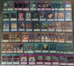 YuGiOh High Rarity Sleeved Rescue-ACE Rescue Ace 70 Card TOURNAMENT Deck - Image 1