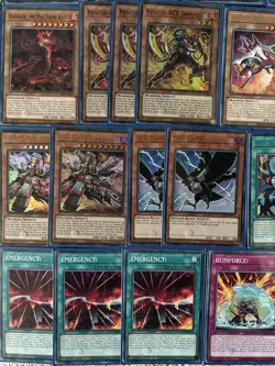 YuGiOh High Rarity Sleeved Rescue-ACE Rescue Ace 70 Card TOURNAMENT Deck - Image 5