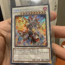 Yugioh Jurrac Meteor BLMM-EN150 Secret Rare 1st - Image 1