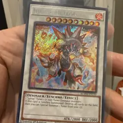 Yugioh Jurrac Meteor BLMM-EN150 Secret Rare 1st - Image 2
