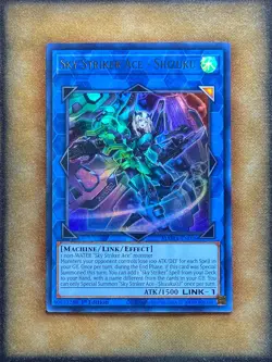 Yugioh Sky Striker Ace - Shizuku MAMA-EN006 Ultra Rare 1st Ed NM - Image 1