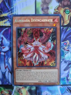 Yu-Gi-Oh x2 Kurikara Divincarnate POTE - EN031 1st Edition NM - Image 2