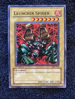 Yu-Gi-Oh! Launcher Spider Metal Raiders MRD-095 Common 1st Edition NM/M - Image 1