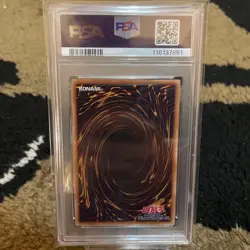 PSA10 Dark Magician 25th Alternate Art YuGiOh Card Collectible Authentic - Image 2