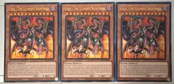 3x Yubel - The Ultimate Nightmare Ultra Rare BLC1-EN029 NM 1st Ed LP - Image 1
