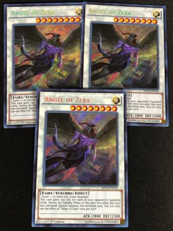Yugioh Angel of Zera MP14-EN116 1ST Secret x3 (NM) - Image 1