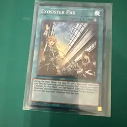 Exosister Pax 1st Edition Secret Rare RA02-EN066 Yu-Gi-Oh - Image 1