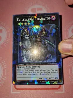 Evilswarm Thanatos (LP) DT07-EN090 Duel Terminal Super Rare - Image 2