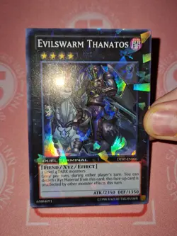 Evilswarm Thanatos (LP) DT07-EN090 Duel Terminal Super Rare - Image 3