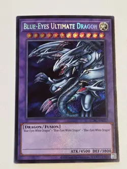 Blue-Eyes Ultimate Dragon LCKC-EN057 Secret Rare Yugioh Unlimited Edition Mint - Image 1