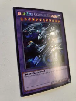 Blue-Eyes Ultimate Dragon LCKC-EN057 Secret Rare Yugioh Unlimited Edition Mint - Image 2
