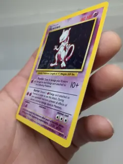 Mewtwo 10/102 Base Set Vintage Pokemon Card LP Very Good - Image 4