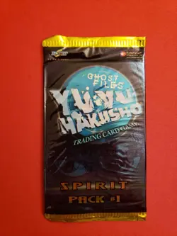 Yu Yu Hakusho TCG CCG Sealed Spirit Pack 1 Booster Pack Ghost Files 5 Card Pack - Image 2