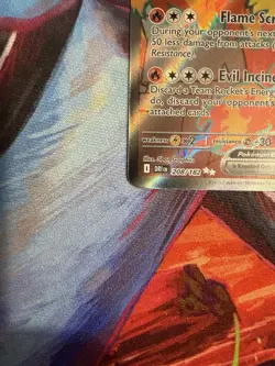 Team Rocket's Moltres ex - (Destined Rivals Stamp) 208/182 Miscellaneous Card NM - Image 5