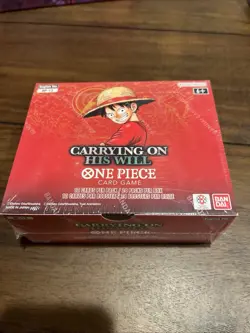 One Piece Card Game - OP-13 Carrying on His Will NEW SEALED Booster Box ENGLISH - Image 1