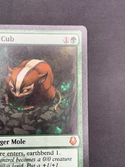 MTG Avatar Last Airbender Badgermole Cub 167/271 Mythic Rare NM Non-Foil Card - Image 3