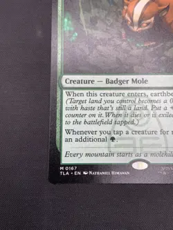 MTG Avatar Last Airbender Badgermole Cub 167/271 Mythic Rare NM Non-Foil Card - Image 4