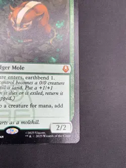 MTG Avatar Last Airbender Badgermole Cub 167/271 Mythic Rare NM Non-Foil Card - Image 5