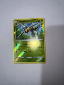 Pokemon Cards Beedrill 3/111 Crimson Invasion Reverse Holo Mint Card - Image 1