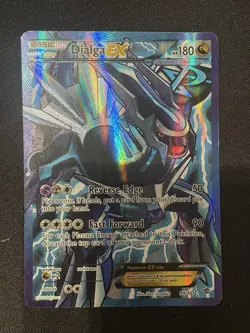 Pokemon Cards Dialga EX 99/101 Plasma Blast Full Art Excellent Card - Image 1