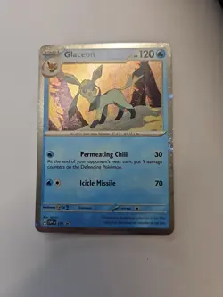 Pokemon Cards Glaceon SVP 171 Holo Promo Nr Mint Card - Image 1