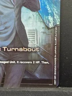 GUNDAM CARD GAME - DRAMATIC TURNABOUT - GD02-100 R+ FOIL ENGLISH DUAL IMPACT NEW - Image 4