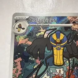 Cofagrigus 123/086 White Flare Illustration Rare Pokemon TCG Card NM - Image 5