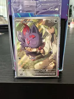 N's Zorua Svp189 ETB Promo card Pokemon TCG Journey Together Sealed - Image 1