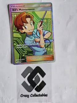 Pokemon Cards Bill's Maintenance Trainer 162/168 Celestial Storm Mint Car - Image 1