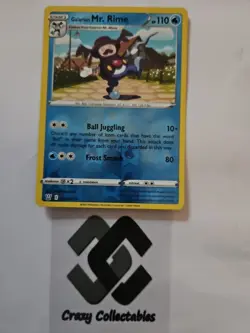 Pokemon Cards Galarian Mr.Rime 035/163 Reverse Holo Battle Styles Nr Mint Card - Image 1