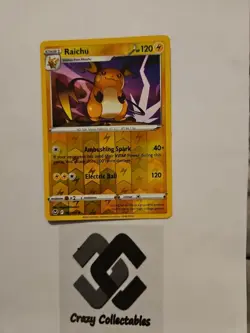 Pokemon Card Raichu 050/195 Silver Tempest Reverse Holo Mint Condition - Image 1
