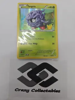 Pokemon Card Tangela 8/83 Sealed Holo 20th Aniversary Nr Mint Card - Image 1