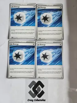 Pokemon Cards Jet Energy 190/193 Playset Paldea Evolved Mint Cards X4 - Image 1