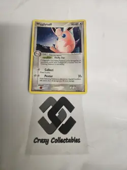 Pokemon Card Wigglytuff 13/100 Revers Holo EX Crystal Guardian Great Condition - Image 1
