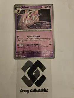Pokemon Card Sylveon 022/064 Shrouded Fable Reverse Holo Rare Nr Mint - Image 1