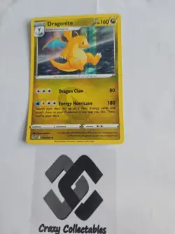 Pokemon Card Dragonite 131/195 Silver Tempest Holo Mint Condition - Image 1