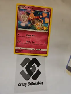 Pokemon Card Mr Mime 43/68 Hidden Fates Non Holo Rare Mint Condition - Image 1
