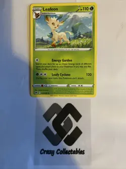 Pokemon Cards Leafeon 013/189 Astral Radiance Non Holo Rare Mint Condition Card - Image 1