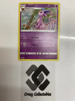 Pokemon Cards Espeon SWSH174 Promo Holo Nr Mint Card - Image 1