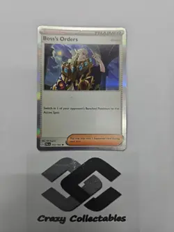Pokemon Cards Boss's Orders Trainer 172/193 Paldea Evolved - Image 1