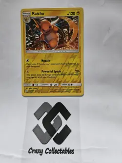 Pokemon Cards Raichu 67/236 Cosmic Eclipse Reverse Holo Mint Card - Image 1