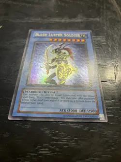 SYE-024 Black Luster Soldier Starter Deck: Yugi Evolution Yu-Gi-Oh! Card - Image 3