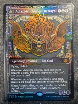 Aclazotz, Deepest Betrayal - Foil Showcase - Lost Caverns of Ixalan (MTG) - Image 1