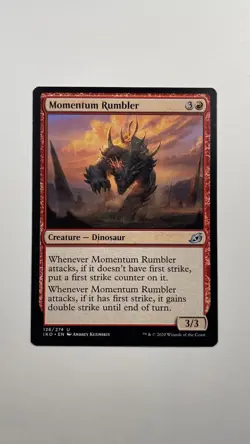 MTG Ikoria Lair of Behemoths Momentum Rumbler 126/274 Magic the Gathering - Image 1